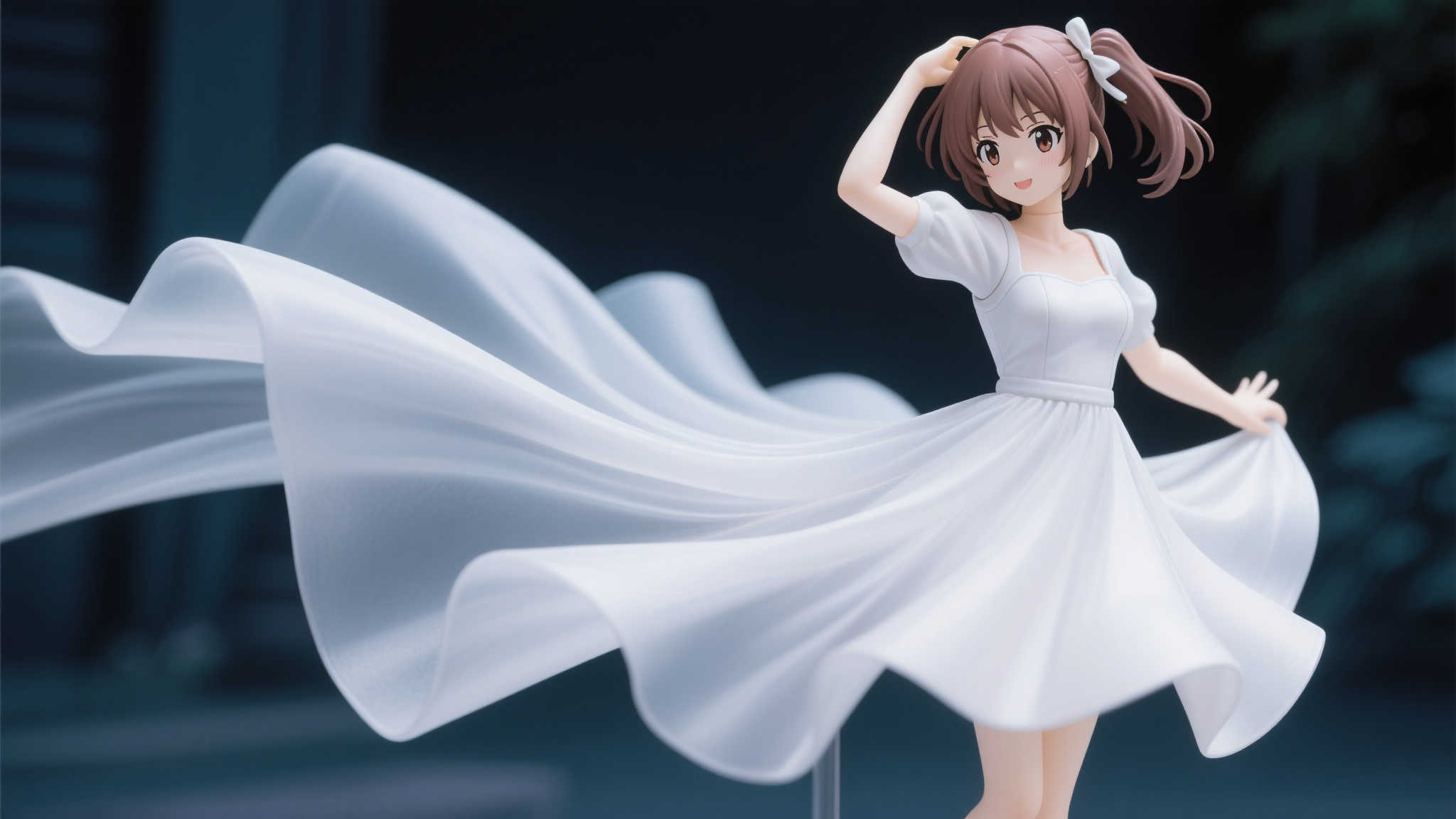 BellFine《莉可丽丝：锦木千束优雅白裙造型